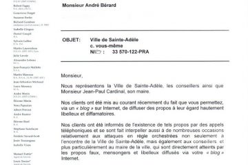 exemple dommage